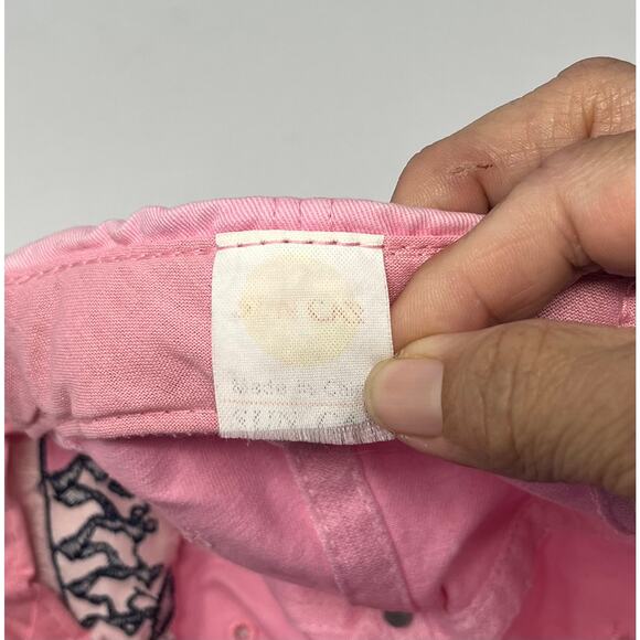 New Orleans Jazz Heritage Festival Pink Baseball Cap Pre-Owned in fair condition - Picture 6 of 8